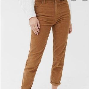 Brown corduroy BDG jeans